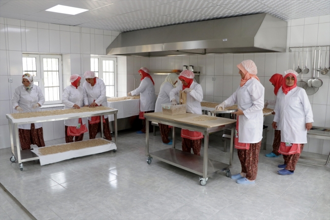 Kayseri'de çiftçi kadınlar organik ürünlerle işletmeci oldu